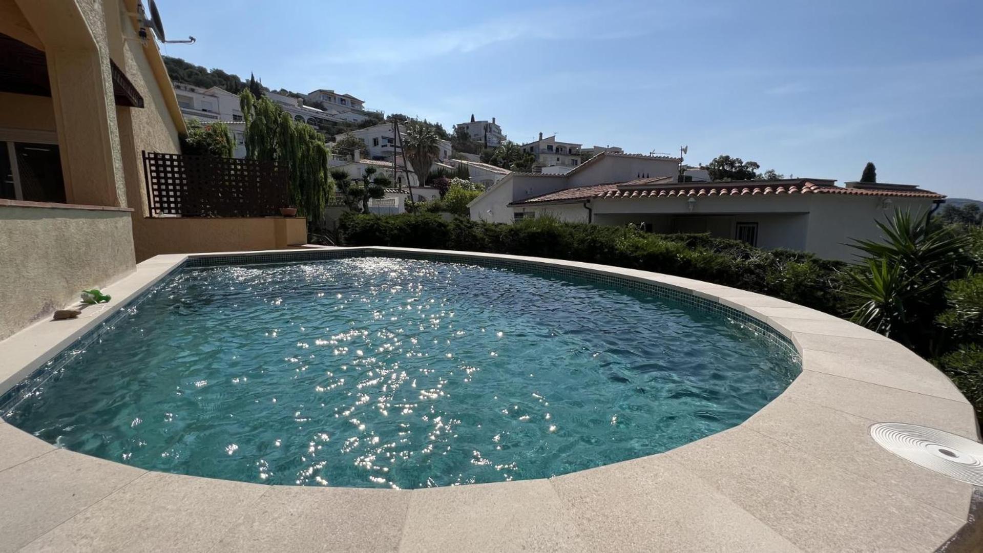Preciosa Casa En Mas Fumats Con Piscina Y Bonitas Vistas Av-49 Villa Selva de Mar Luaran gambar